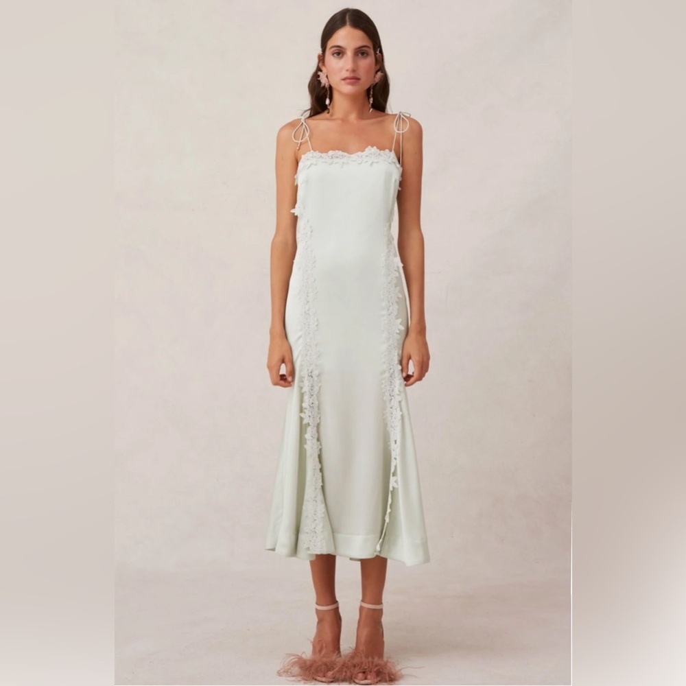 KEEPSAKE the Label Cream Midi Dress